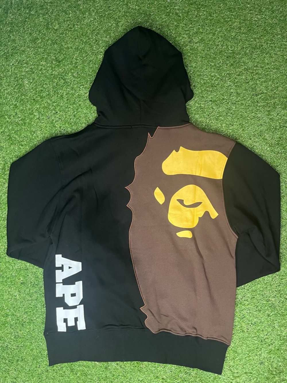🐵 A Bathing Ape Hoodie Black Medium